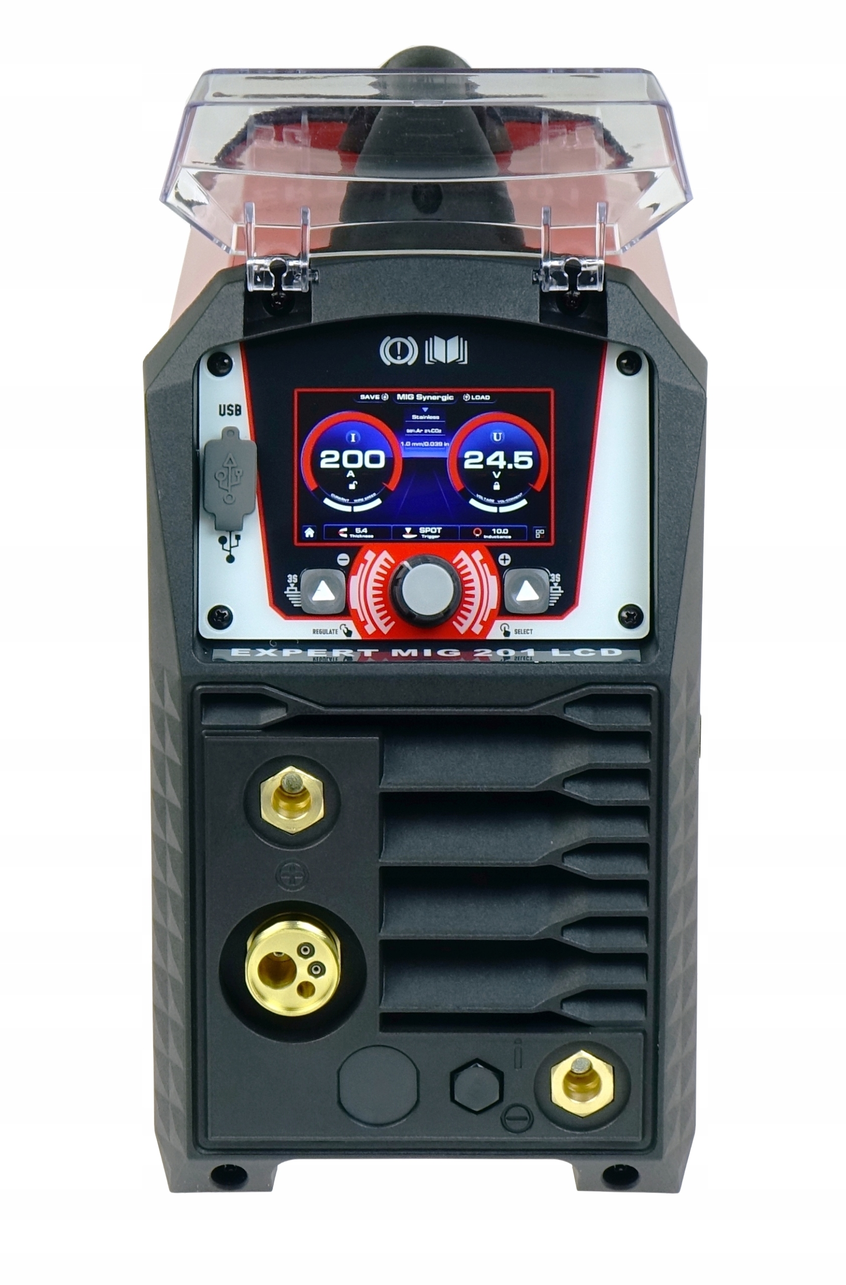 Spawarka MIGOMAT IDEAL Expert MIG 201 LCD Synergia MAG MMA TIG 200A 230V - obrazek 8