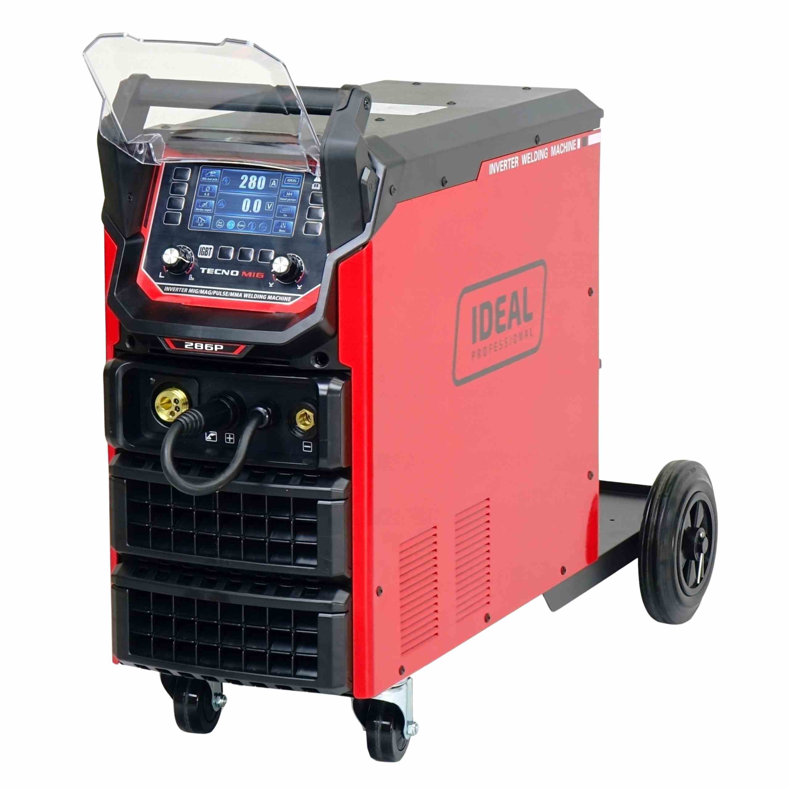 POŁAUTOMAT SPAWALNICZY TECNO MIG 286 PULSE SYNERGIC LC MIG/MAG MMA 400V - obrazek 3