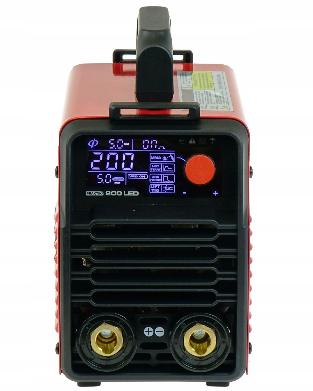 Spawarka inwertorowa PRAKTIK MMA 200 LED SYNERGY - obrazek 5
