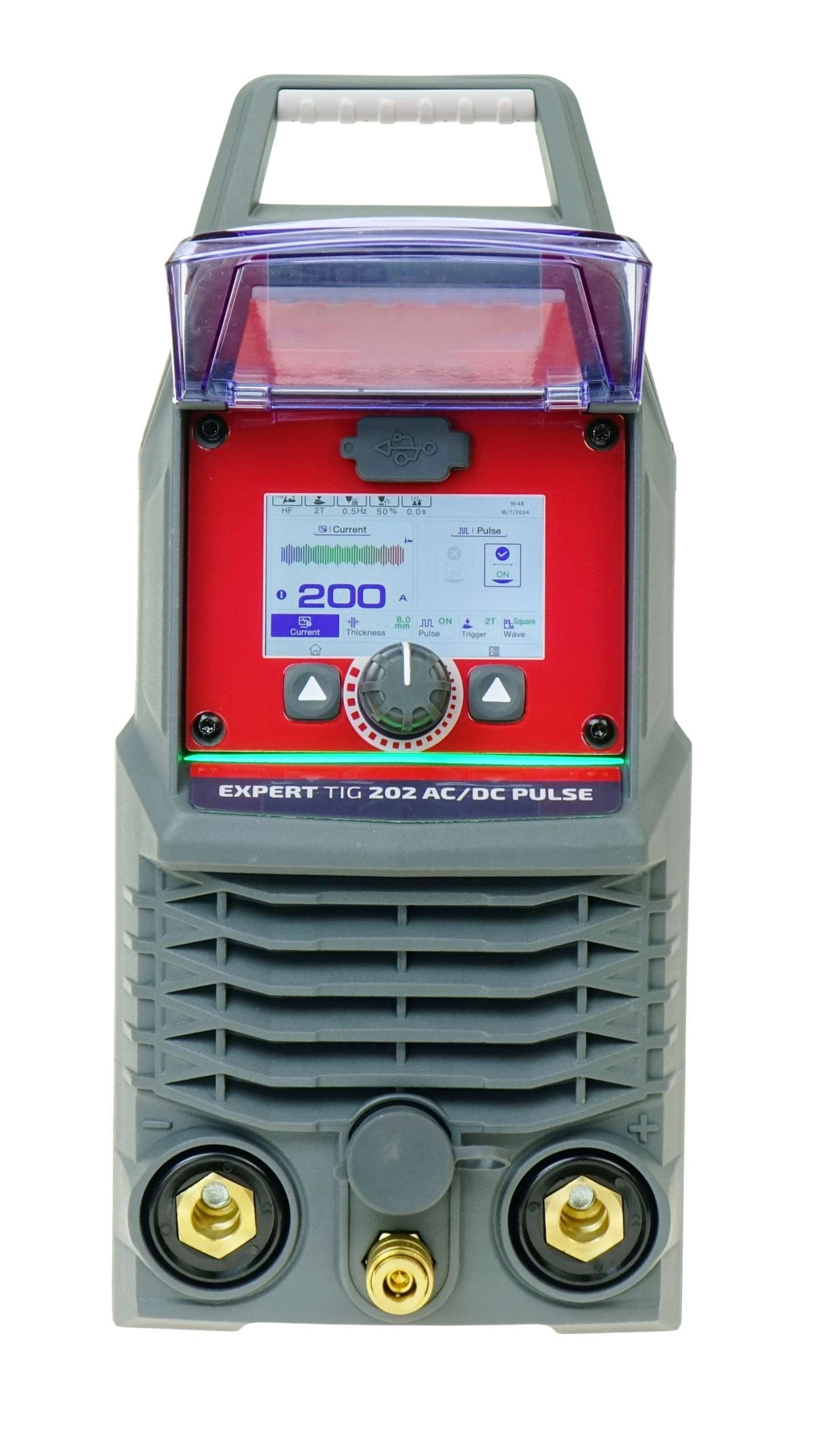 Spawarka INWERTOROWA TIG EXPERT 202 AC/DC PULSE IDEAL LCD HF MMA 230V IGBT - obrazek 8