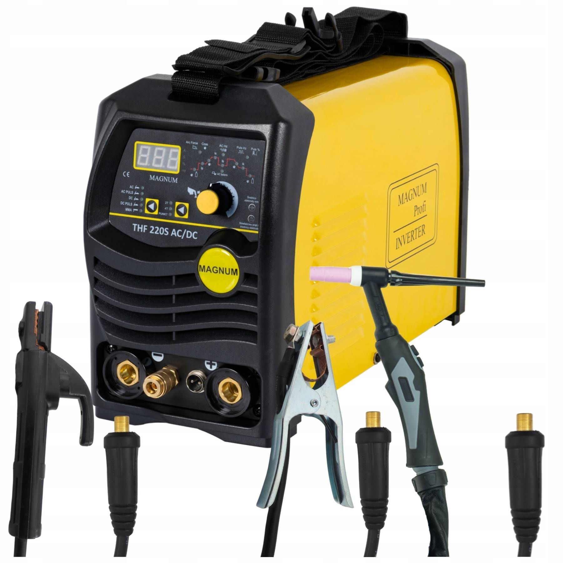 SPAWARKA TIG AC DC MMA MAGNUM THF 220S AC/DC ALUMINIUM NIERDZEWKA MAGNUM - obrazek 2