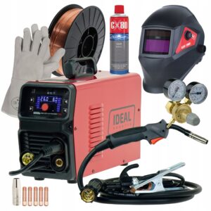 Spawarka MIGOMAT 3w1 Ideal Praktik MIG 201 Synergia LED 200A MIG MMA TIG