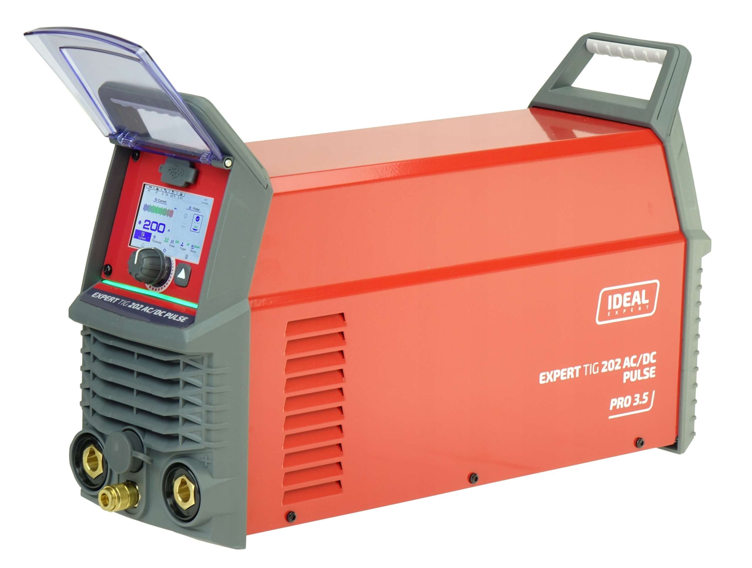 Spawarka INWERTOROWA TIG EXPERT 202 AC/DC PULSE IDEAL LCD HF MMA 230V IGBT - obrazek 4