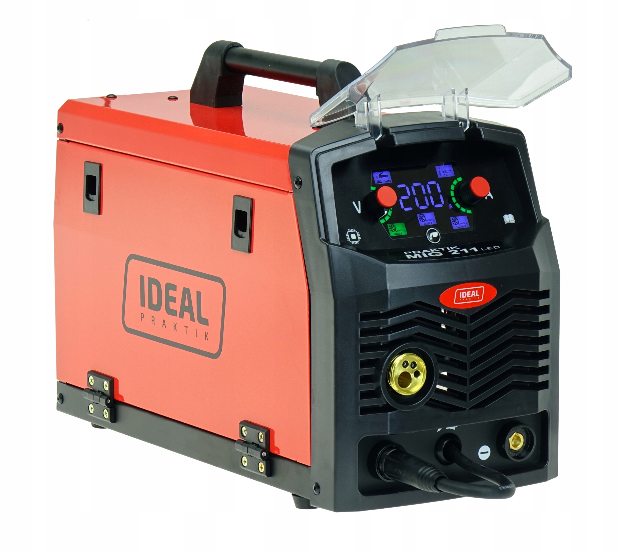 Spawarka MIGOMAT 3w1 Ideal Praktik MIG 211 Synergia LED MIG MMA TIG DC - obrazek 7