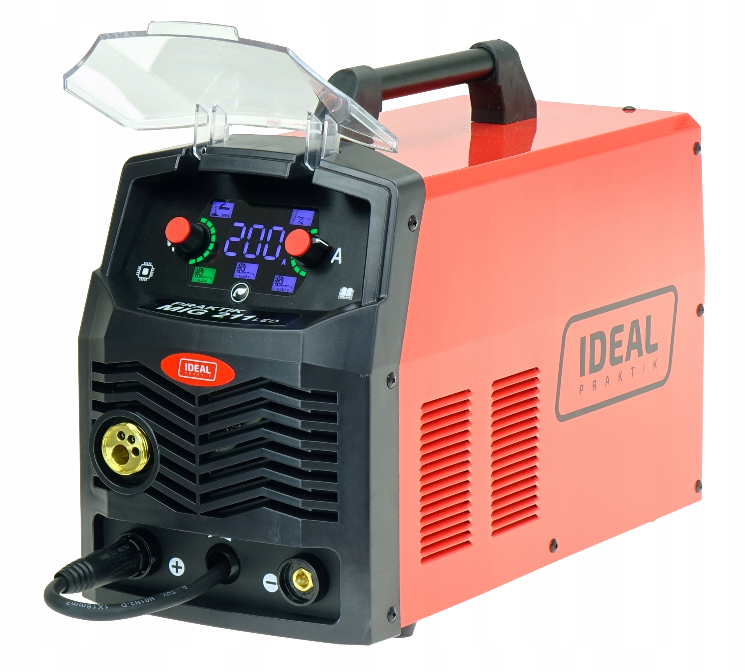 Spawarka MIGOMAT 3w1 Ideal Praktik MIG 211 Synergia LED MIG MMA TIG DC - obrazek 10