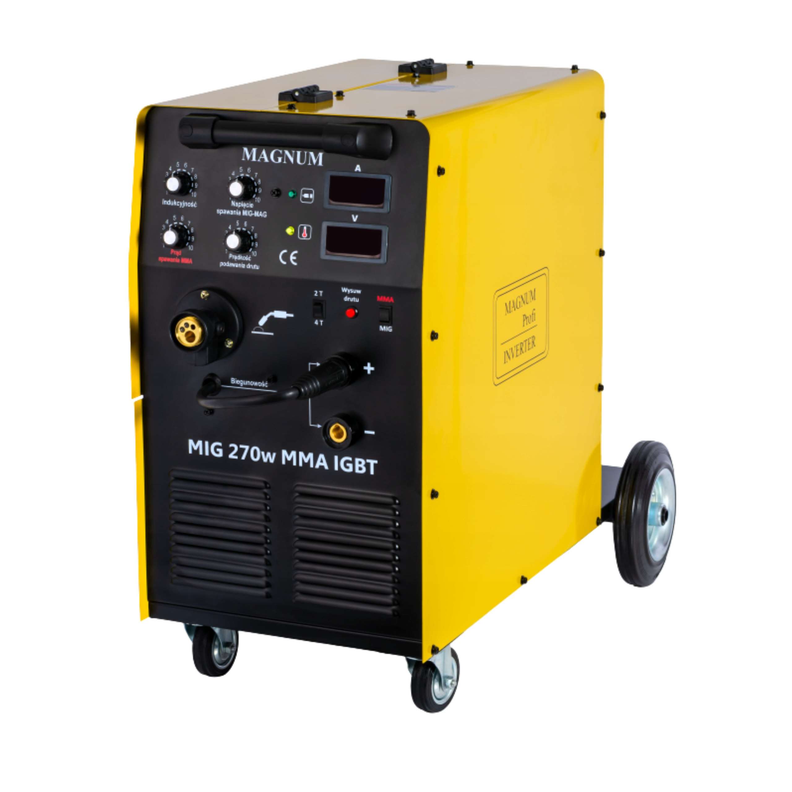 SPAWARKA MIGOMAT półautomat INWERTER Magnum MIG 270W MIG 280 A 400V MB25/5 - obrazek 4