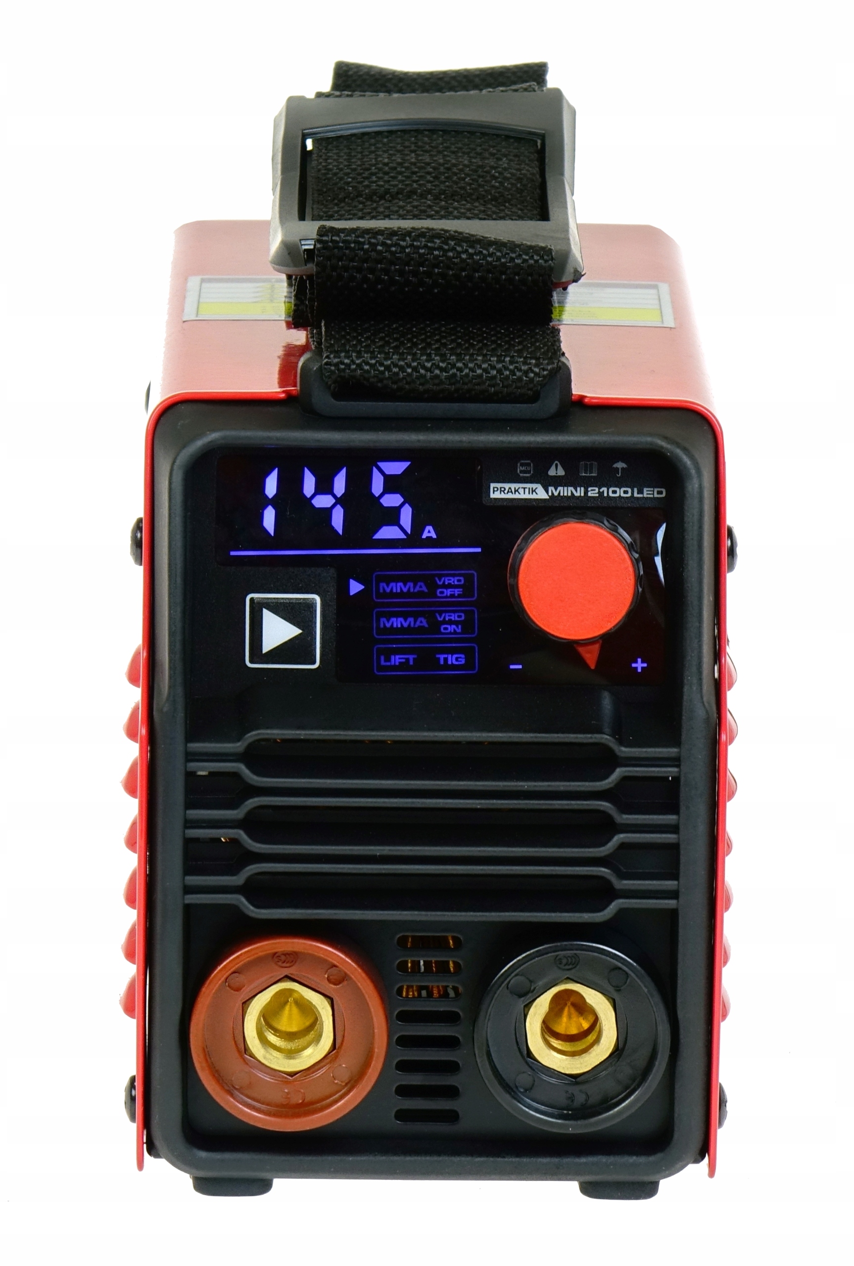 Spawarka inwertorowa MMA elektrodowa IDEAL PRAKTIK MINI 2100 LED + walizka - obrazek 5