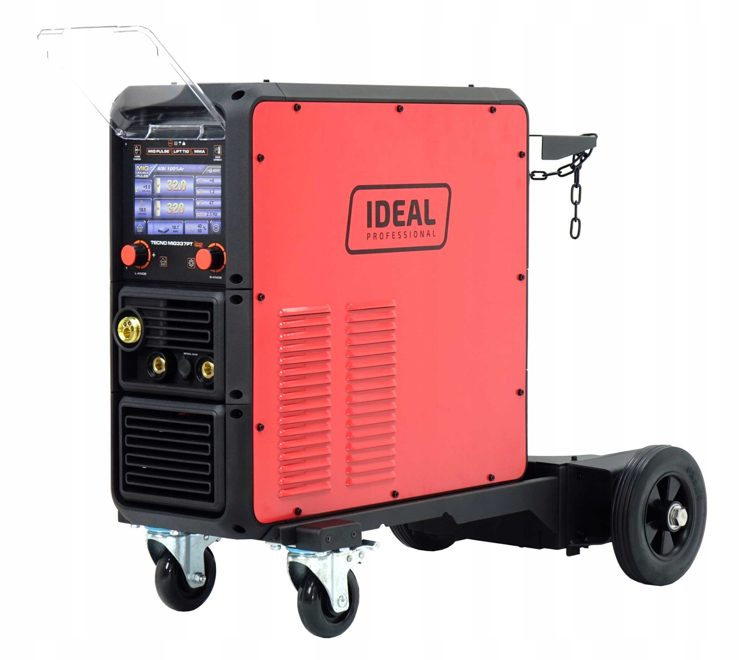SPAWARKA MIGOMAT PÓŁAUTOMAT 320A MMA TIG TECNOMIG 321 LCD SYNERGIC IDEAL - obrazek 2