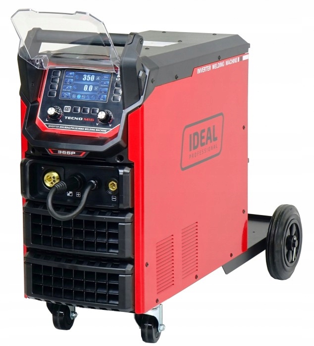 SPAWARKA INWERTOROWA MIGOMAT TECNOMIG 366 PULSE SYNERGIA LCD ALU 4x4 IDEAL - obrazek 2