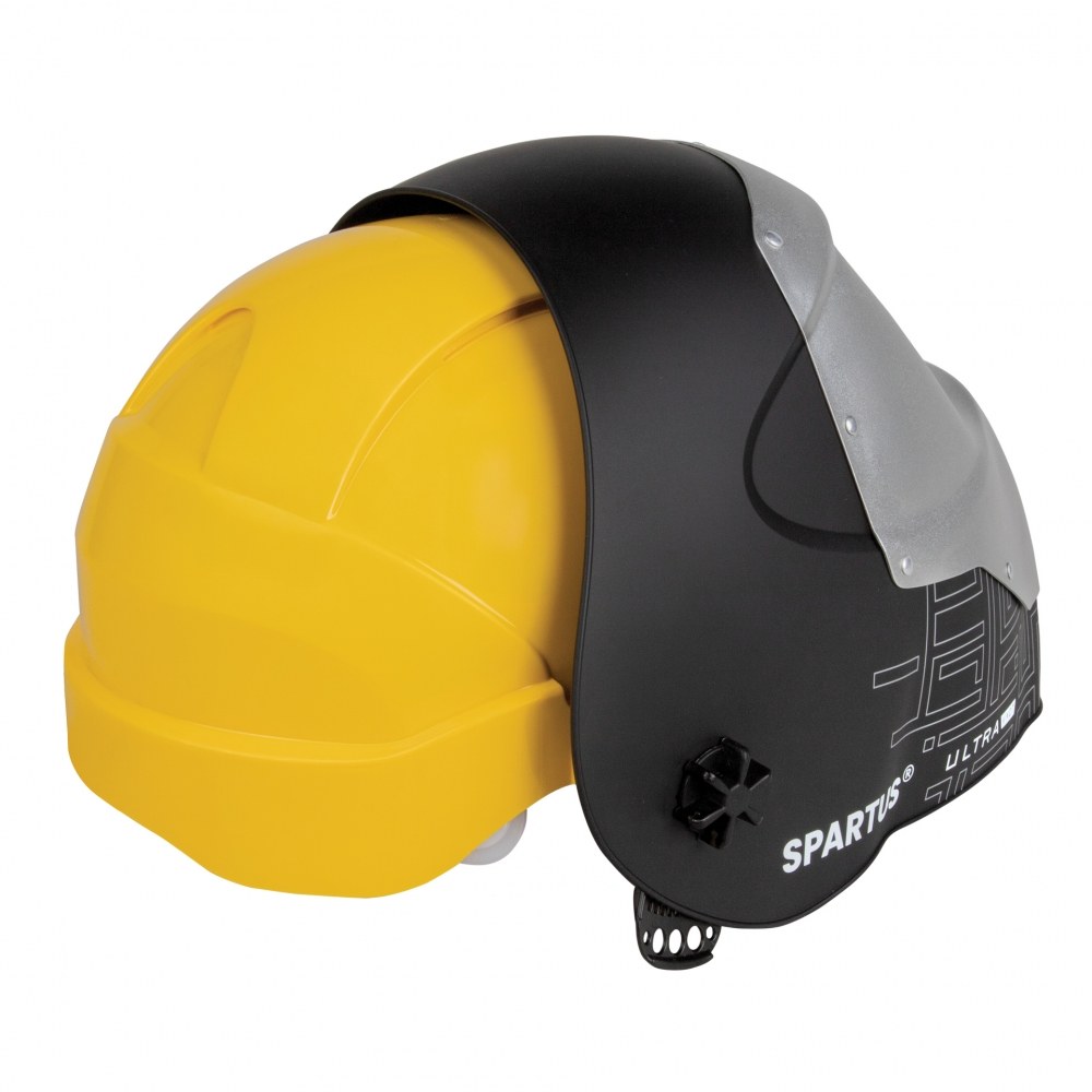 Przyłbica do spawania laserowego SPARTUS Ultra VX27 z kaskiem i adapterem - obrazek 3