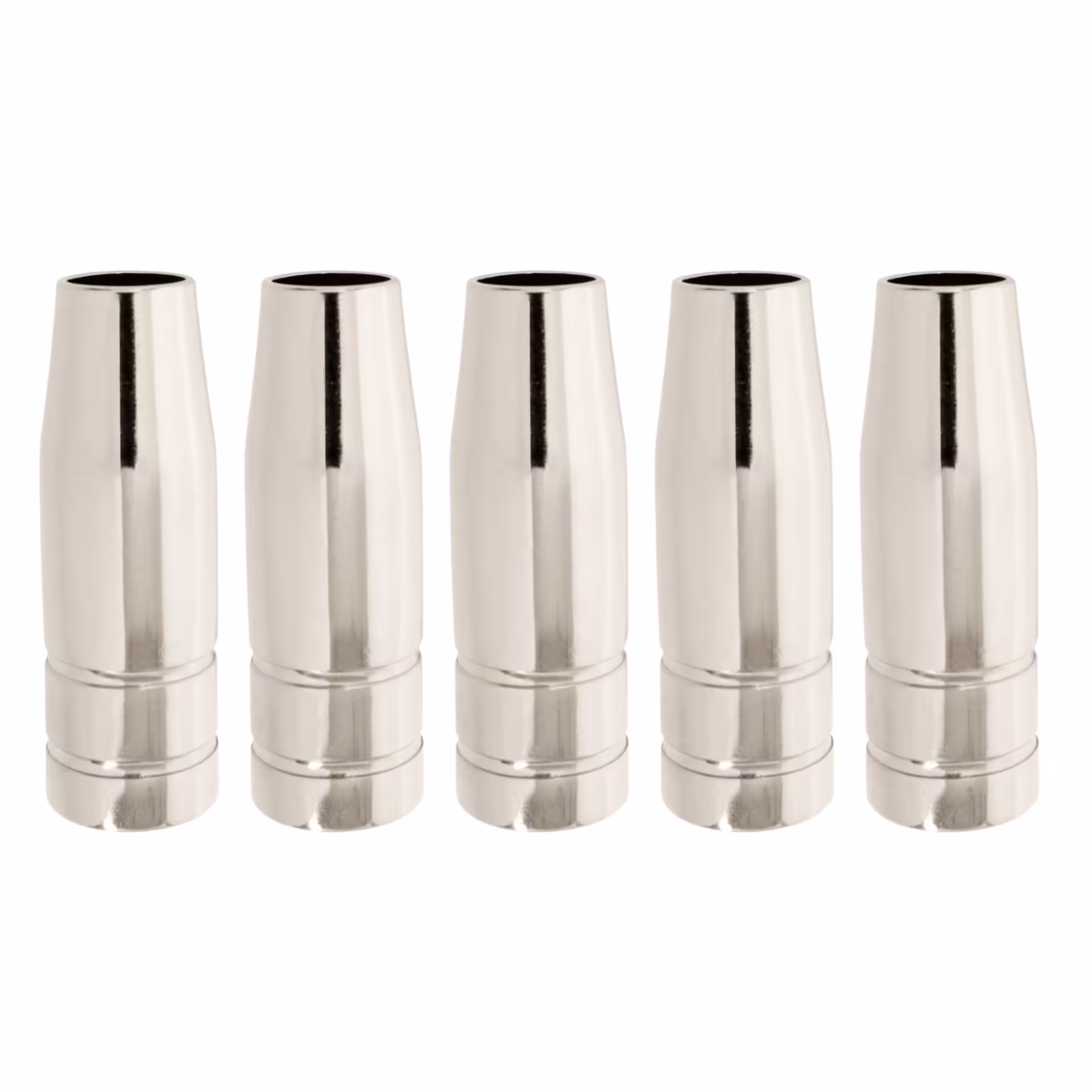 Stożkowa dysza gazowa MIG MAG fi 12 mm do uchwytu spawalniczego MB 15 NW15-50-120 numer referencyjny 145.0075 zestaw 5 sztuk.