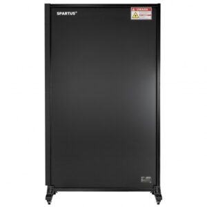 Drzwi kurtyna ochronna SPARTUS PROTECT 1100x2000 do stanowisk laserowych klasy 4