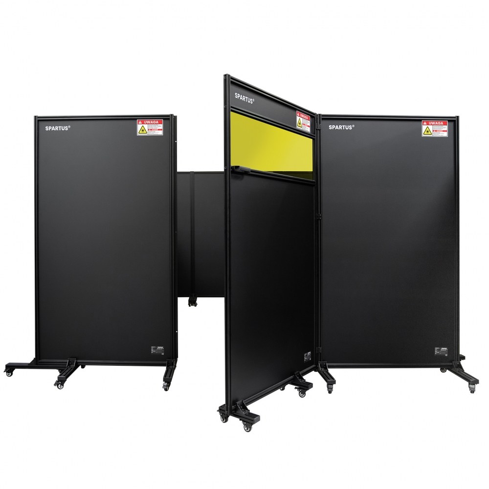 Zabudowa stanowiska 3360x3300 do spawania laserowego SPARTUS® PROTECT - obrazek 6