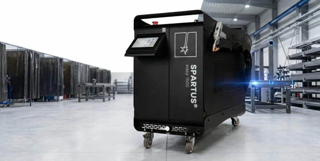 spawarka laserowa spartus easy 1500 gotowa do pracy