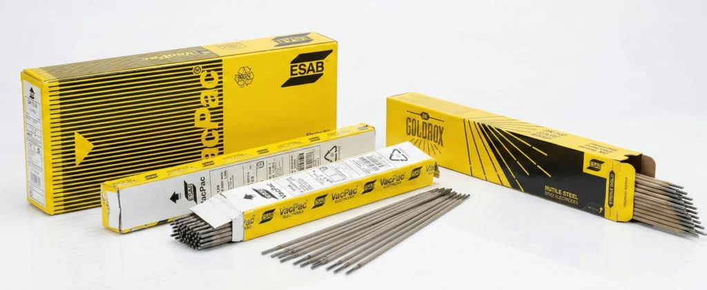 spawalnictwo elektrody marki ESAB
