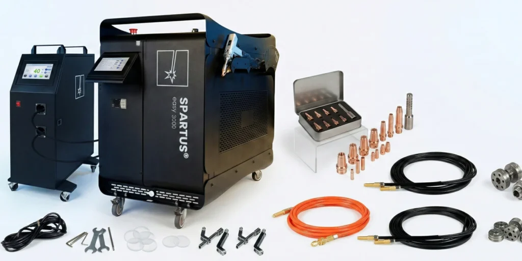 spawarka laserowa sparus 3000 z kompletem czesci