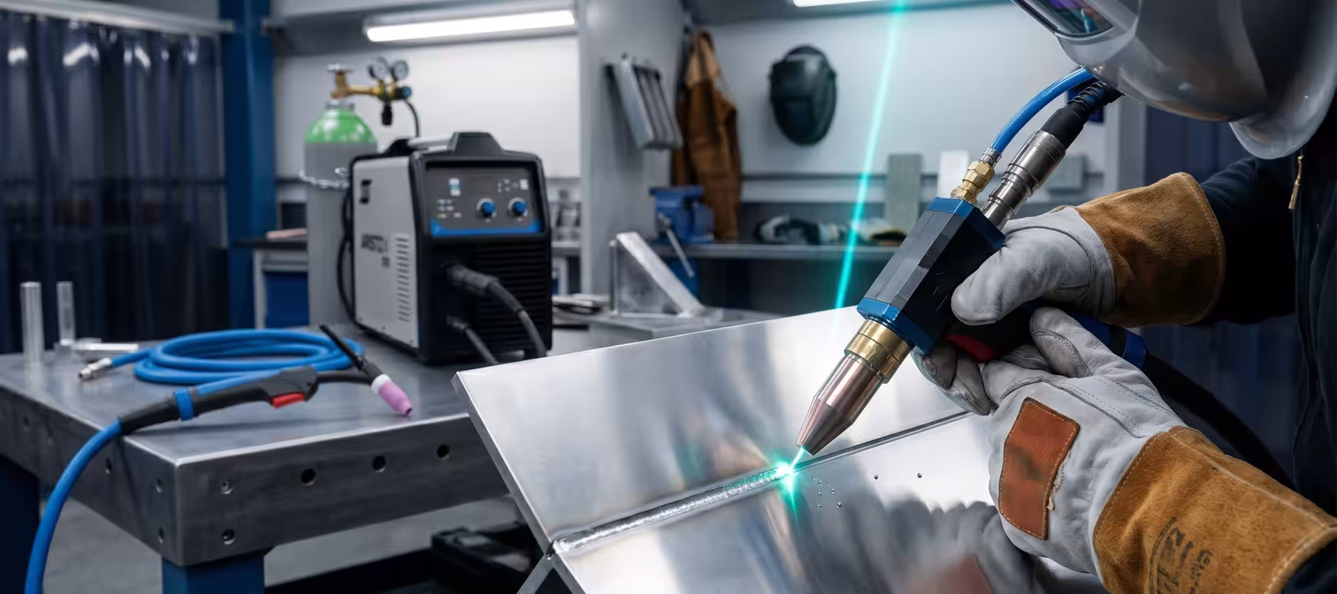 spawanie aluminium laserem ręcznym