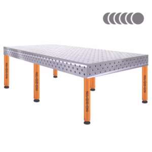 Wydajny stół spawalniczy HERMES 3D z serii outletowej, przygotowany do pracy w wymagających zakładach produkcyjnych.
